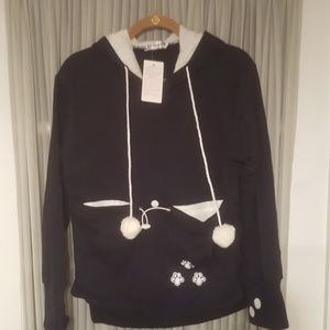 DOG or CAT pouch hoodie